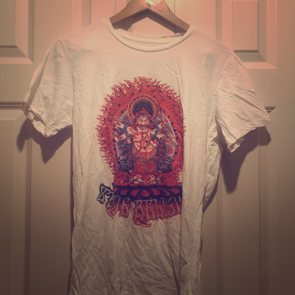 True Religion T-shirt with Buddha Design Size 2